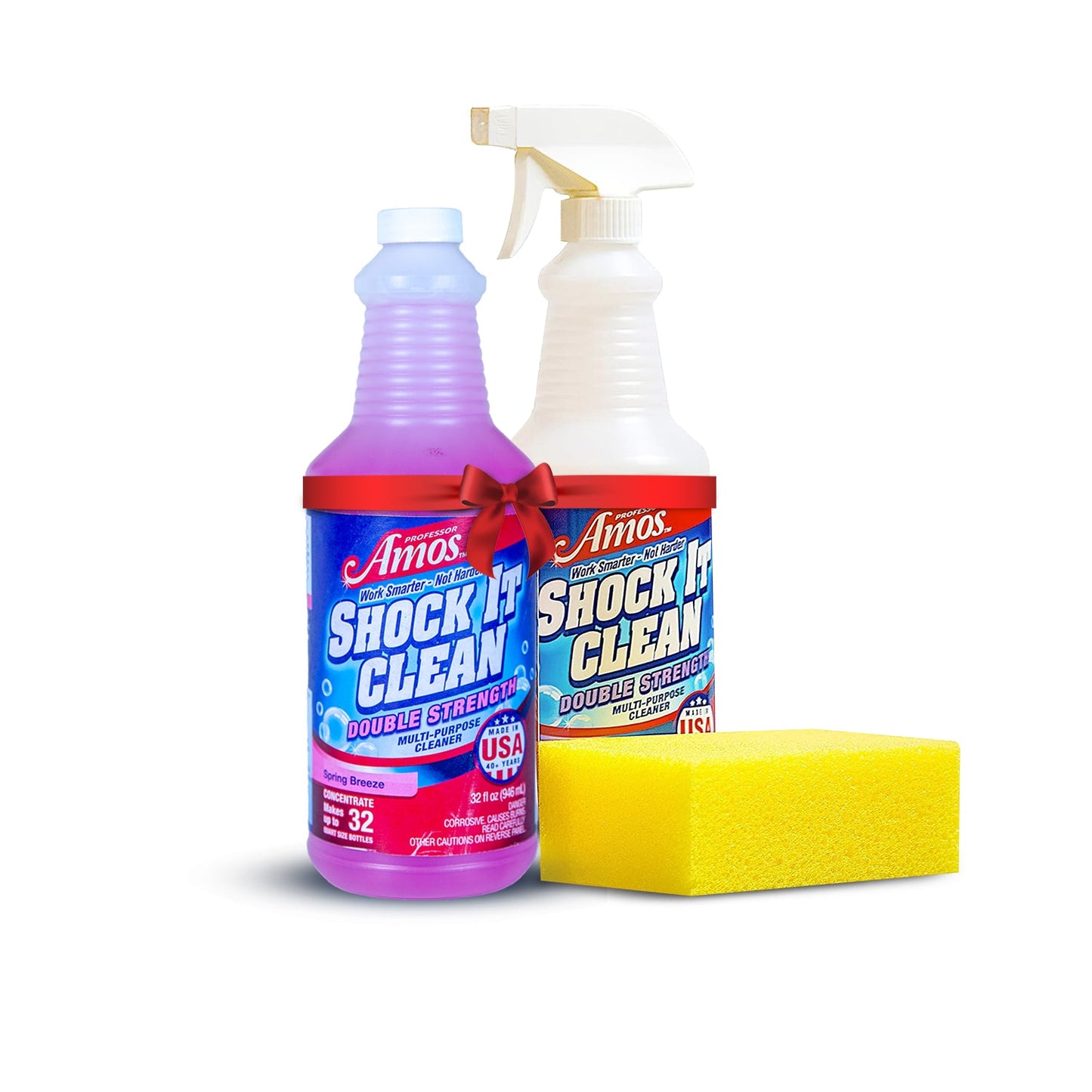 Shock It Clean Concentrate 32oz. All Purpose Cleaner Makes up to 32 Bottles Includes Spray Bottle