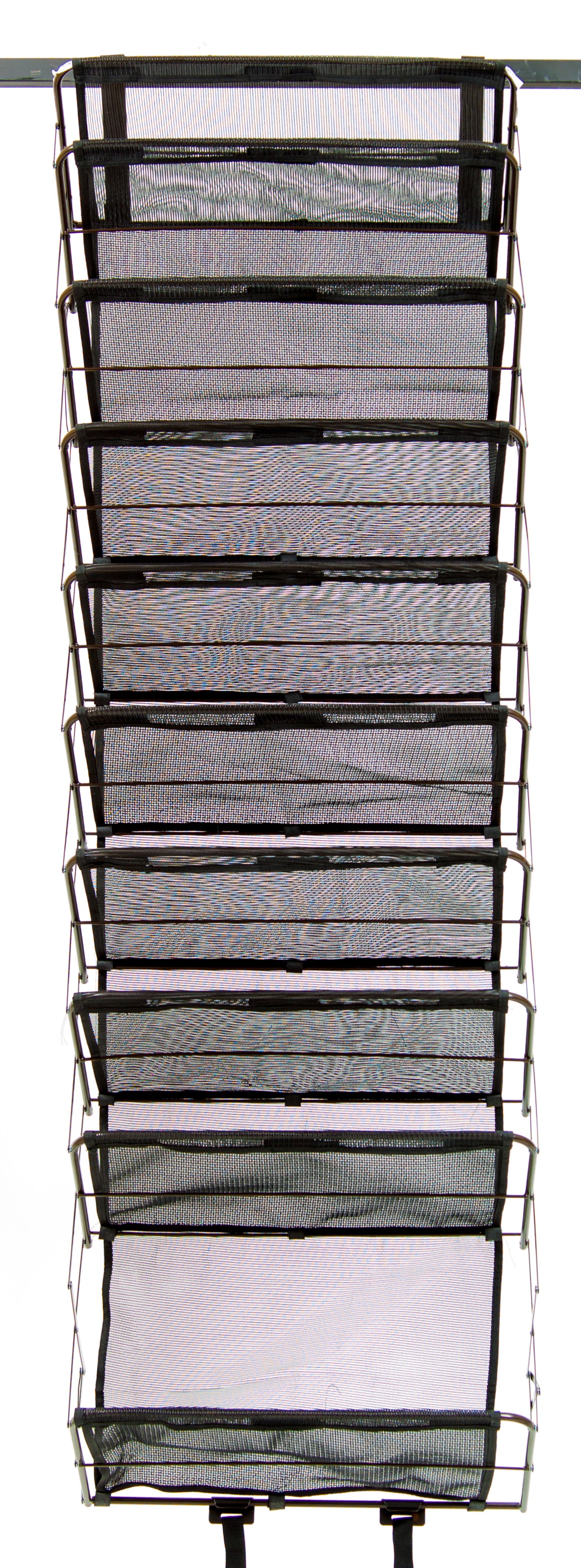 Origami 10-Tier Heavy Duty Over the Door Organizer Rack - Closet Kitchen Pantry, Bathroom, Closet