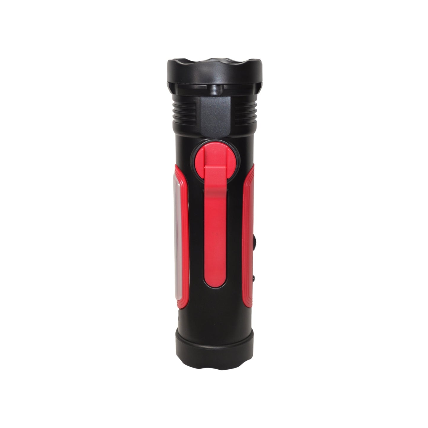 Emergency Flashlight with AM/FM/Weather Radio, Manual Crank, Solar Recharge, Desk Light, SOS, Audio Alarm