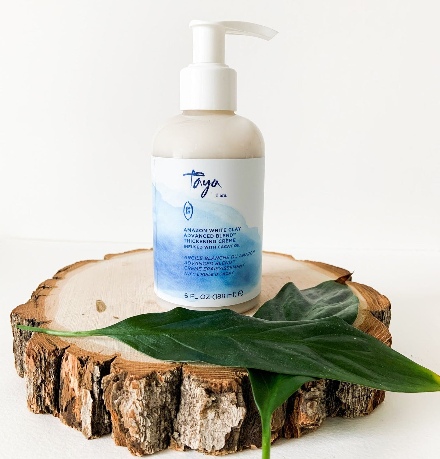 Taya Beauty Amazon White Clay Advanced Blend Thickening Crème Infused with Cacay Oil - Create Instant Density to Your Style