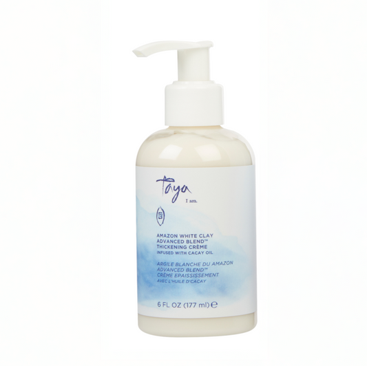 Taya Beauty Amazon White Clay Advanced Blend Thickening Crème Infused with Cacay Oil - Create Instant Density to Your Style