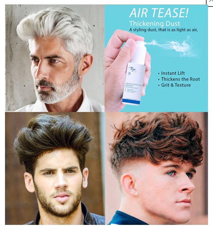 Taya Beauty Amazon White Clay, AIR TEASE! Thickening Dust
