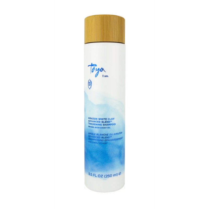 Taya Beauty Amazon White Clay Thickening Cleanse & Treat Duo - Inundated With Organic and Botanical Materials