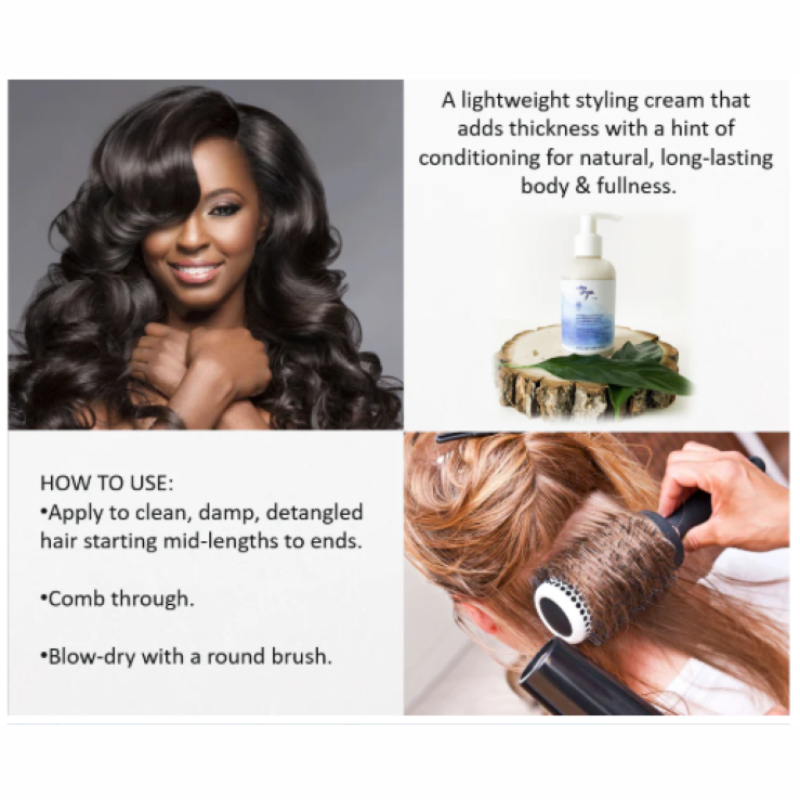 Taya Beauty Amazon White Clay Advanced Blend Thickening Crème Infused with Cacay Oil - Create Instant Density to Your Style