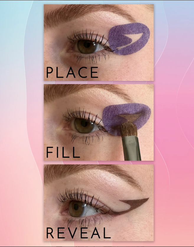 Beth Bender Beauty PRO GO Graphic Eye Stencil Includes 30 Stencil Sets