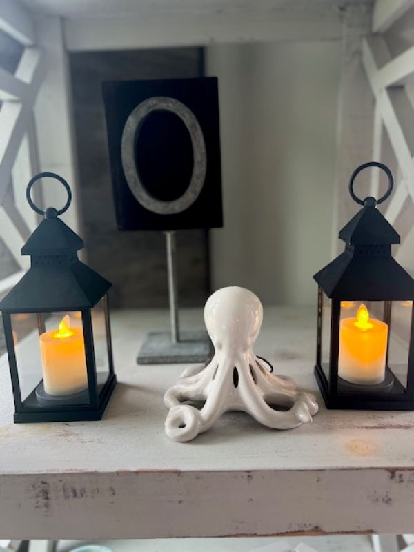 Decorative Lanterns - Set of 2 - Perfect for patios, mantels, holiday décor, or gifting year-round!