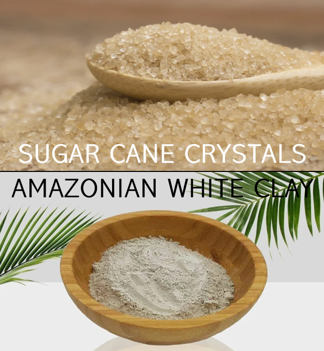 Taya Beauty Amazon White Clay Thickening Cleansing Crystals - Transform Fine, Thin Hair into Fuller Thicker Looking Hair