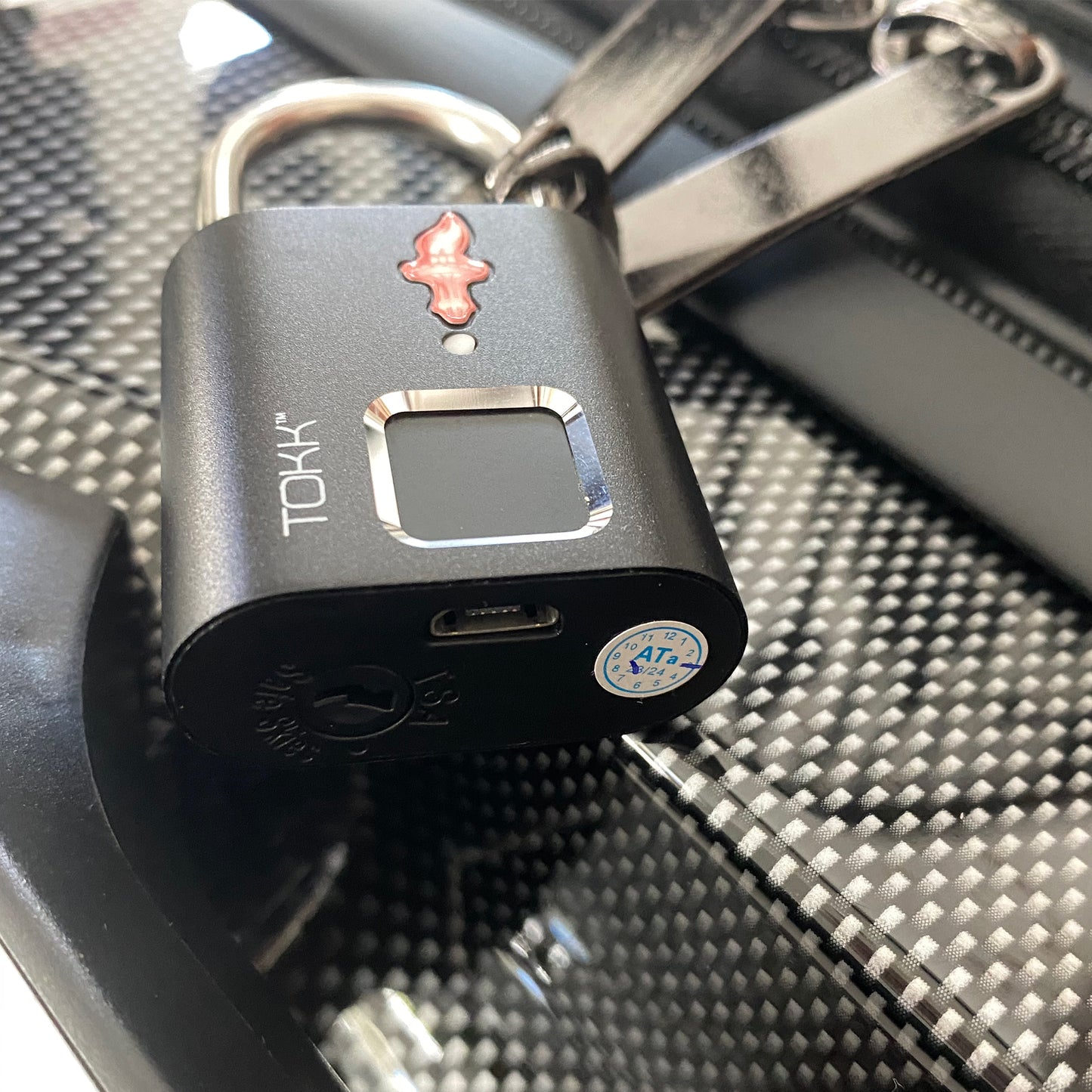 Tokk Compact Fingerprint Lock for Travel