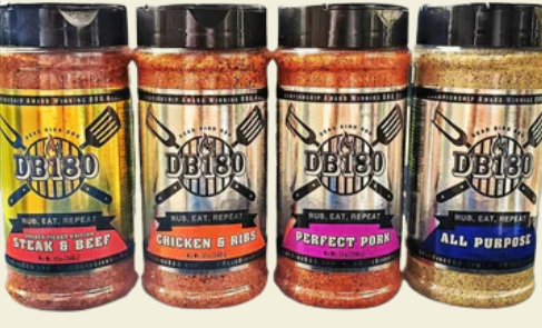 DB180 Competition Winner Bundle - Includes every DB180 rub you need to become a BBQ stud!