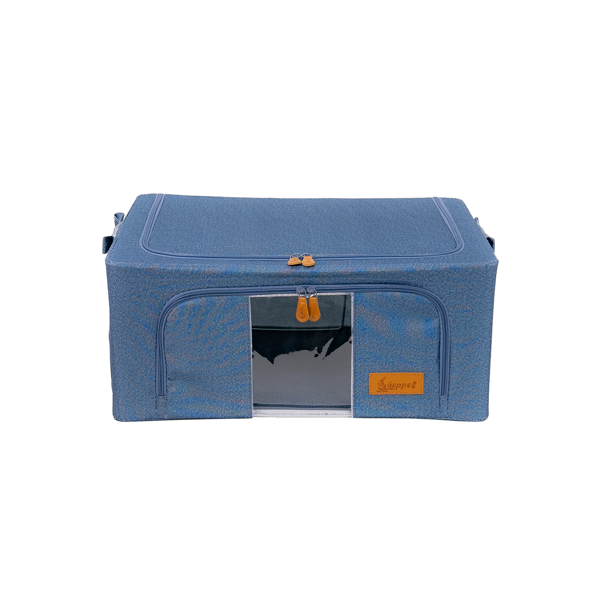 Hoppel Medium Collapsible Triple Entry Pop Up Storage Bin (44 liters / 12 gallons)