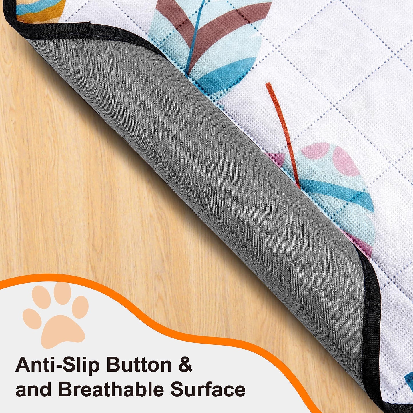 Aristo Mats LuxeGuard Mat 2-pack – Feathers - The Ultimate in Pet Care Luxury & Protection
