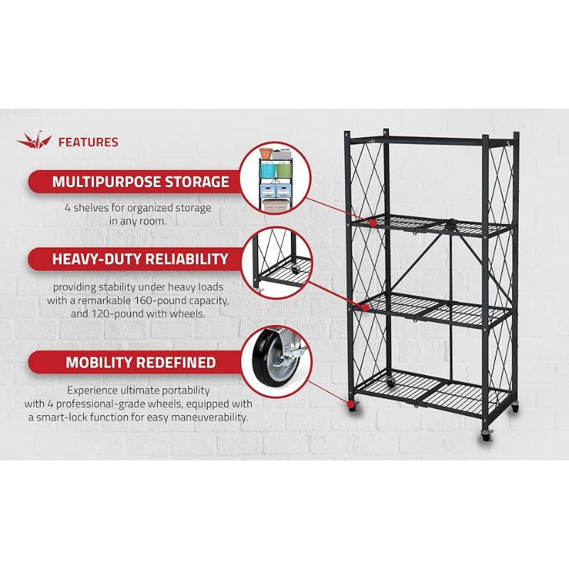 Origami EveryDay Rack - Holds up to 160lbs!
