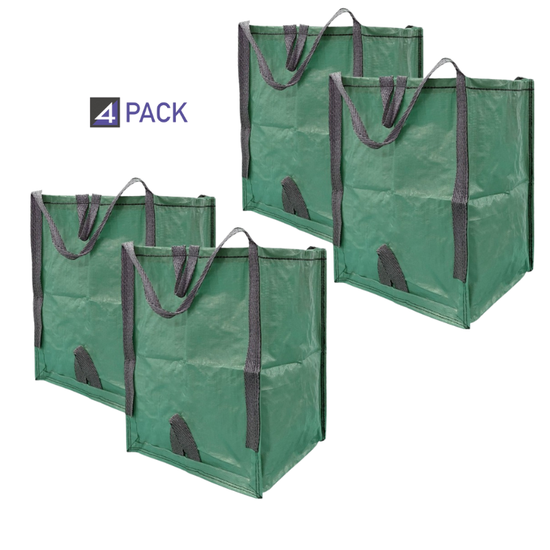 Heavy Duty Home and Yard Bags – 4-Pack - 48 Gallons Per Bag | Holds Up to 1,500 Pounds Each