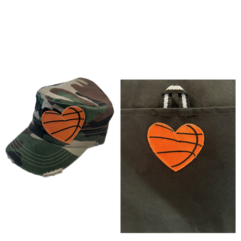 SportSeams - Sport Your Style: Matching Tote & Hat Vibes - Choose Your Sport: Football, Basketball, Soccer, Baseball or Softball