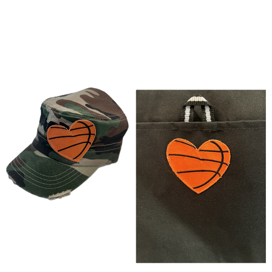 SportSeams - Sport Your Style: Matching Tote & Hat Vibes - Choose Your Sport: Football, Basketball, Soccer, Baseball or Softball