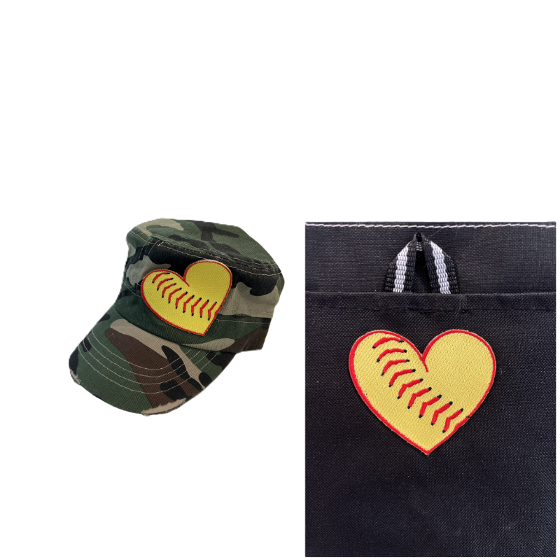 SportSeams - Sport Your Style: Matching Tote & Hat Vibes - Choose Your Sport: Football, Basketball, Soccer, Baseball or Softball