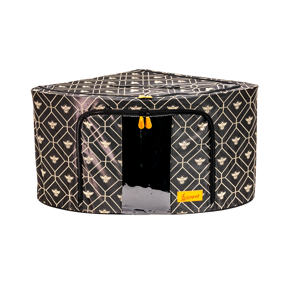 Hoppel Corner Collapsible Triple Entry Pop Up Storage Bin (60 liters / 14.4 gallons)