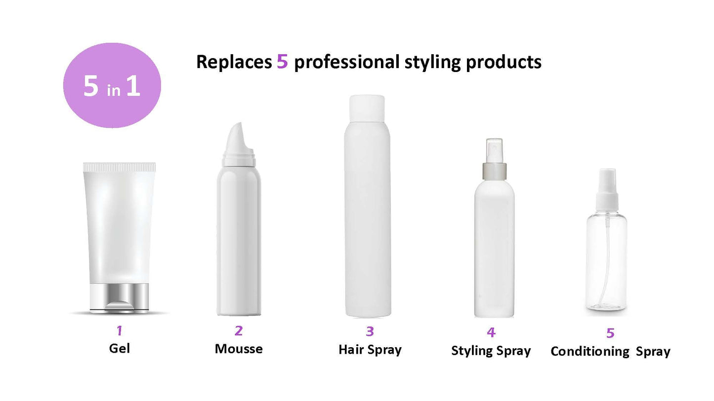 Taya Beauty Kinwa Grain Instant Styler - Revolutionary 5-in-1 Instant Styling Formula