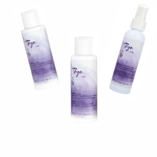 Taya Beauty Kinwa Grain Bond Revitalizing Anti-Frizz 3 Pc Set