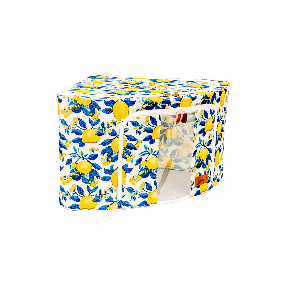 Hoppel Corner Collapsible Triple Entry Pop Up Storage Bin (60 liters / 14.4 gallons)