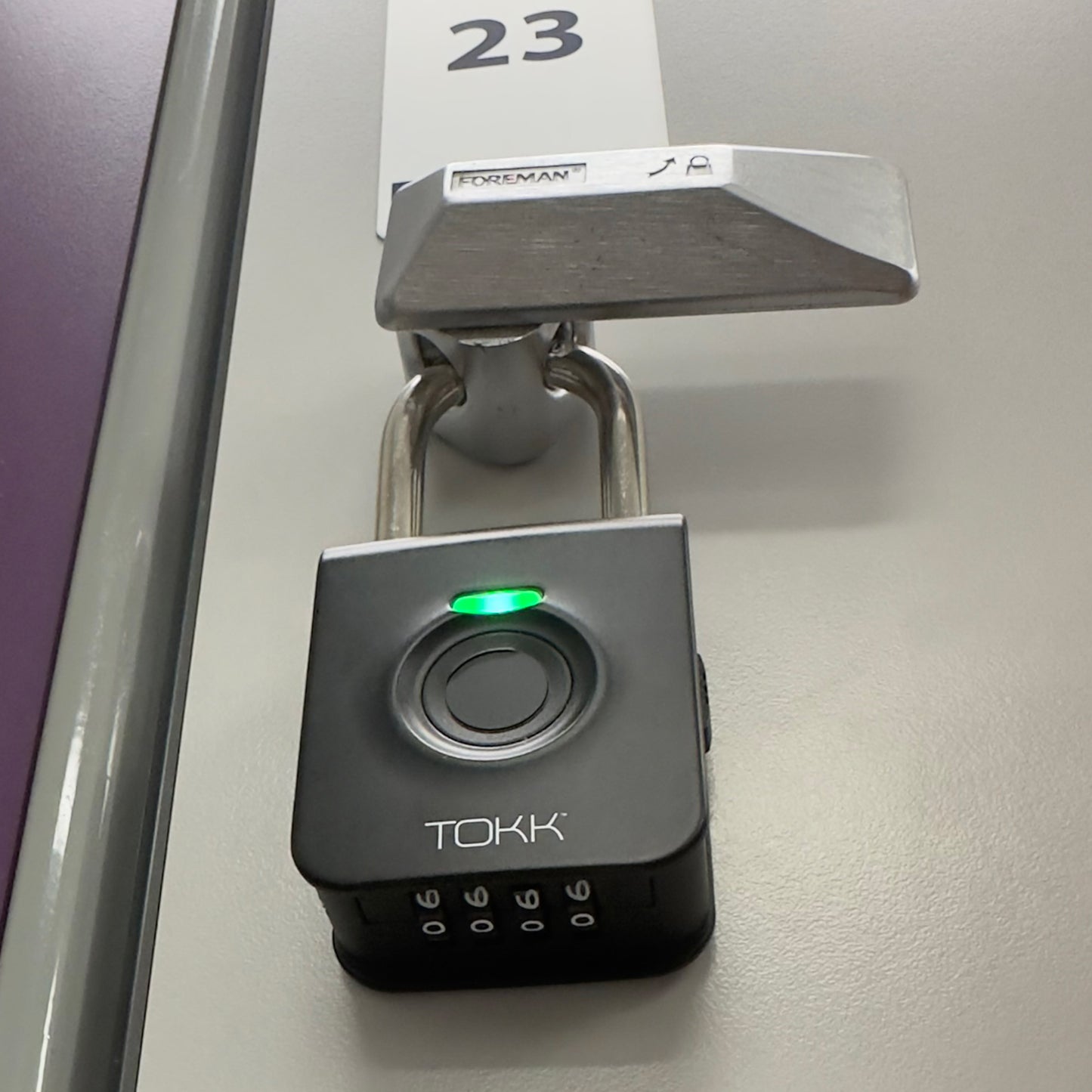Tokk Smart Dual Function Fingerprint Lock - Great for Luggage, Backpacks and Laptop Bags