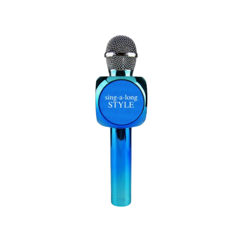 Wireless Karaoke Sing-a-Long Microphone with Voice Changer & Bluetooth Speaker