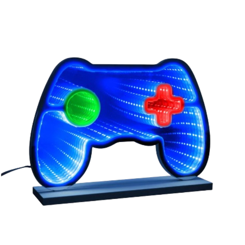 Neon Art Infinity Lights – Wall & Desk Sign
