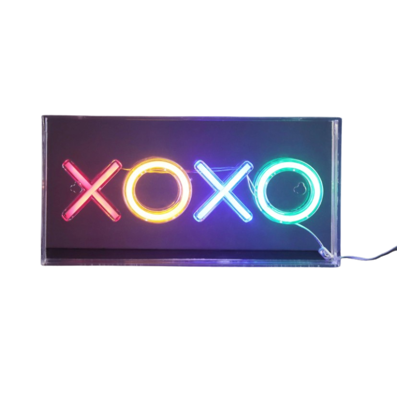 Neon Art Infinity Lights – Wall & Desk Sign