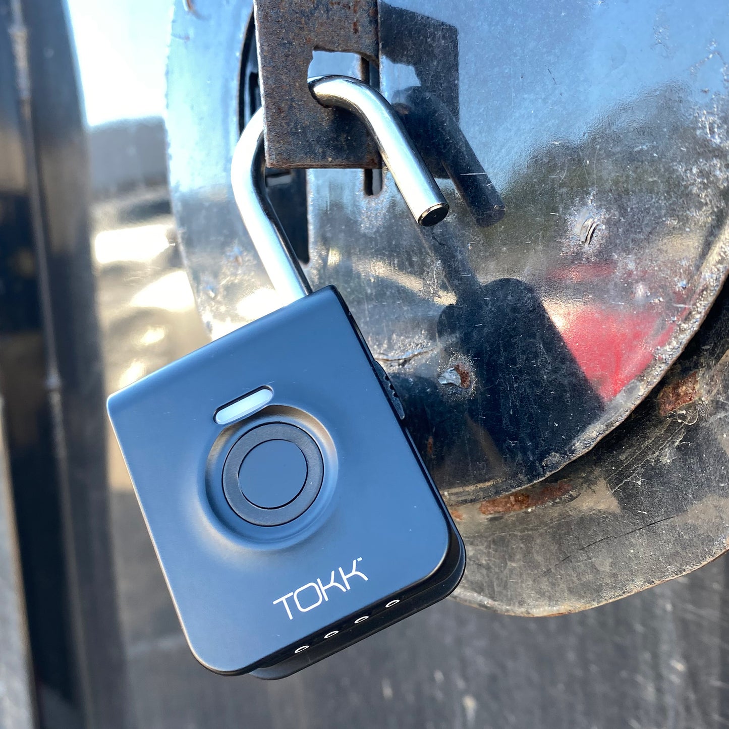 Tokk Smart Dual Function Fingerprint Lock - Great for Luggage, Backpacks and Laptop Bags
