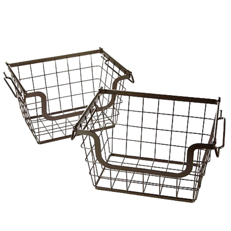 Origami 2-Pack Baskets – Stylish, Versatile Storage for Every Shelf