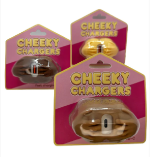 The Cheeky Chargers - USB A and USB C - Chargers for a Life Filled With Laughter!