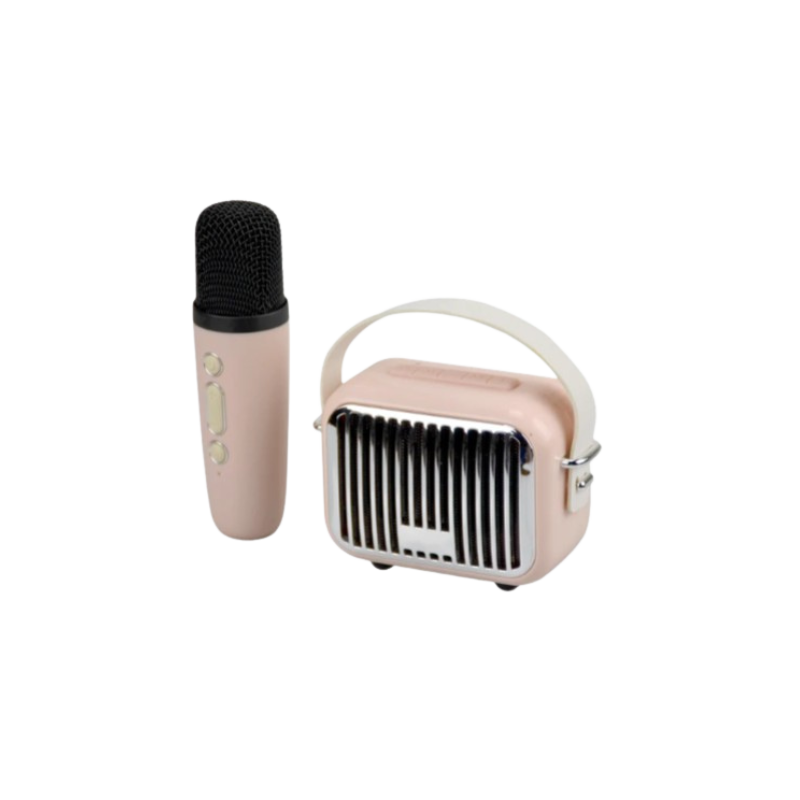 Pocket Karaoke-Microphone & Speaker Combo - Tiny But Mighty!