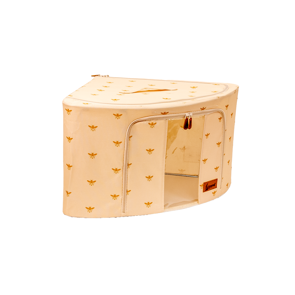 Hoppel Corner Collapsible Triple Entry Pop Up Storage Bin (60 liters / 14.4 gallons)