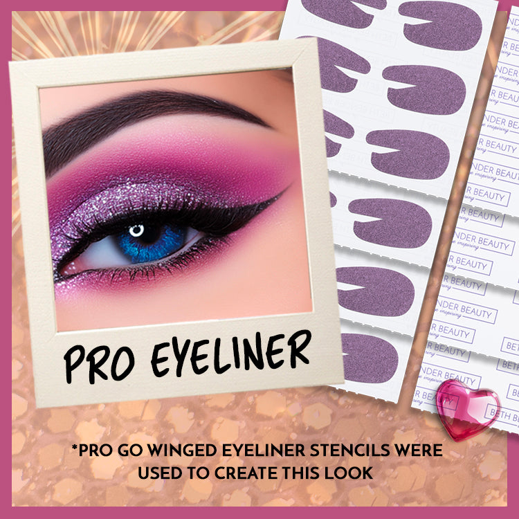 Beth Bender Beauty PRO GO Winged Eyeliner Stencil