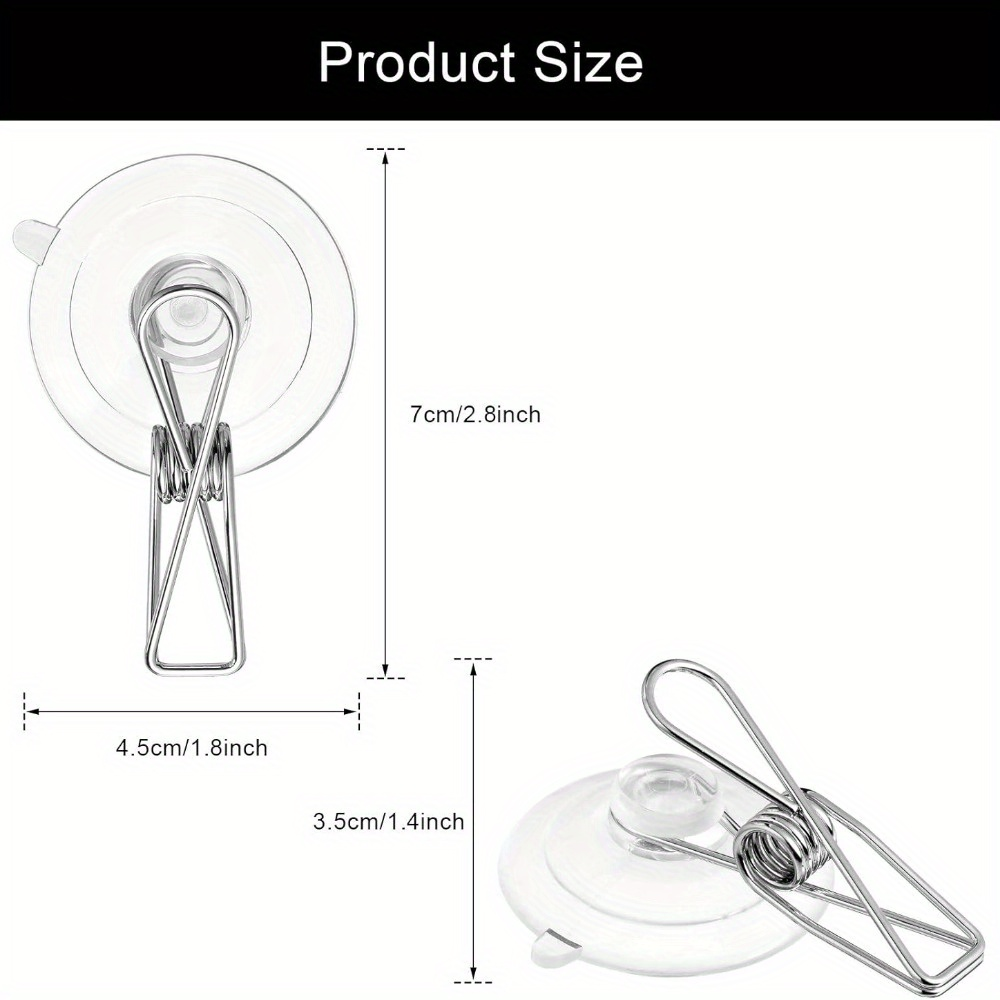 Aristo Suction Towel Holder 2-Pack - Damage-Free Towel Storage for Kitchens, Bathrooms & More!