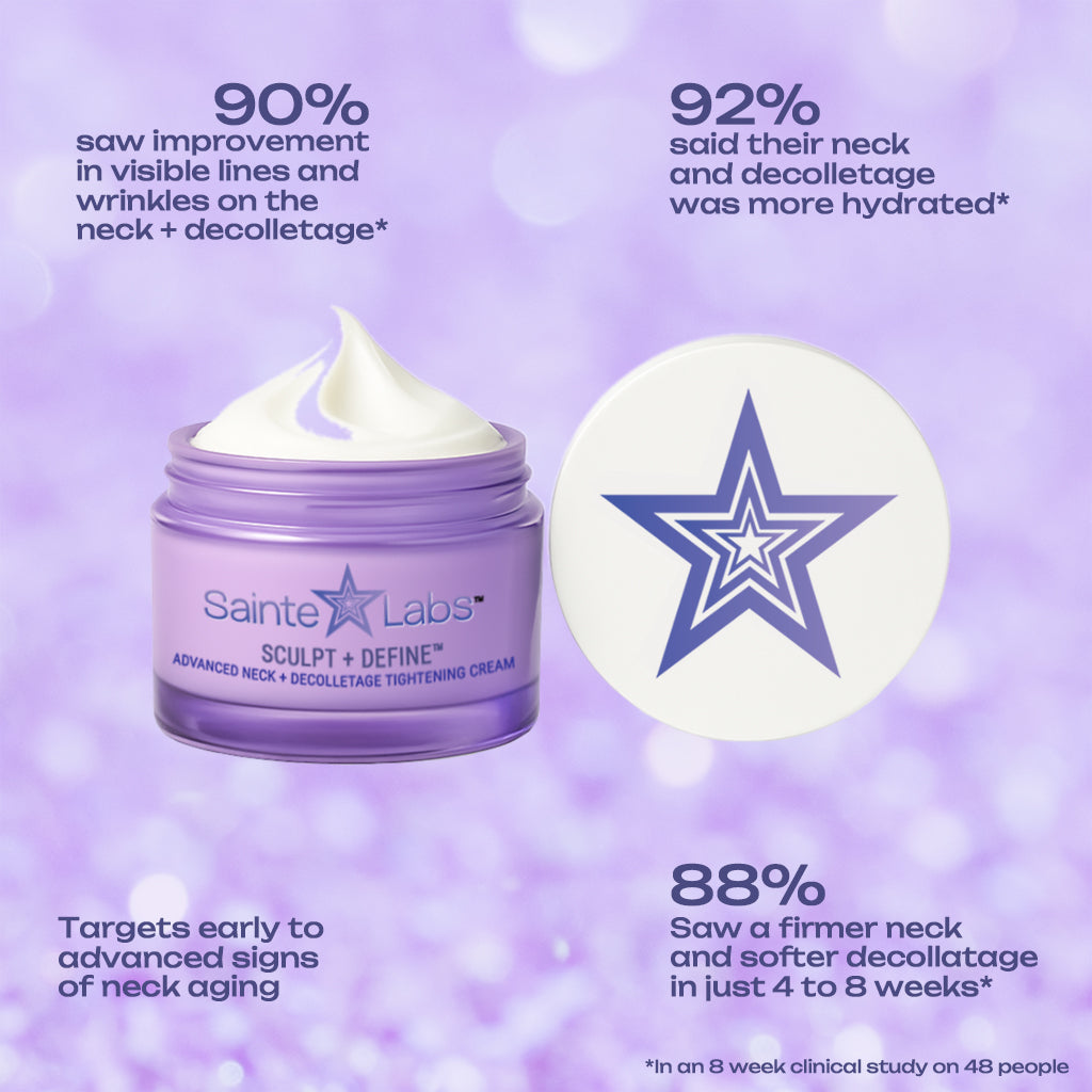 Sainte Labs Sculpt + Define Advanced Neck + Decolletage Tightening Cream