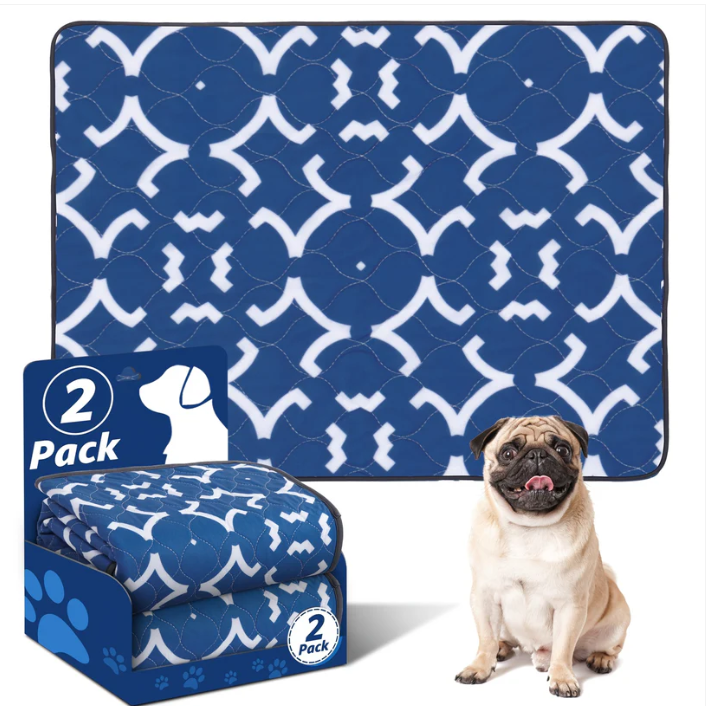 Aristo Mats LuxeGuard Mat – The Ultimate in Pet Care Luxury & Protection - Santorini 36" x 36" - 2 Pack