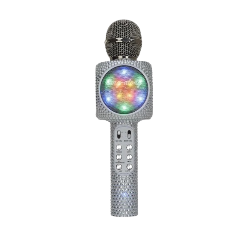 Wireless Karaoke Sing-a-Long Microphone with Voice Changer & Bluetooth Speaker