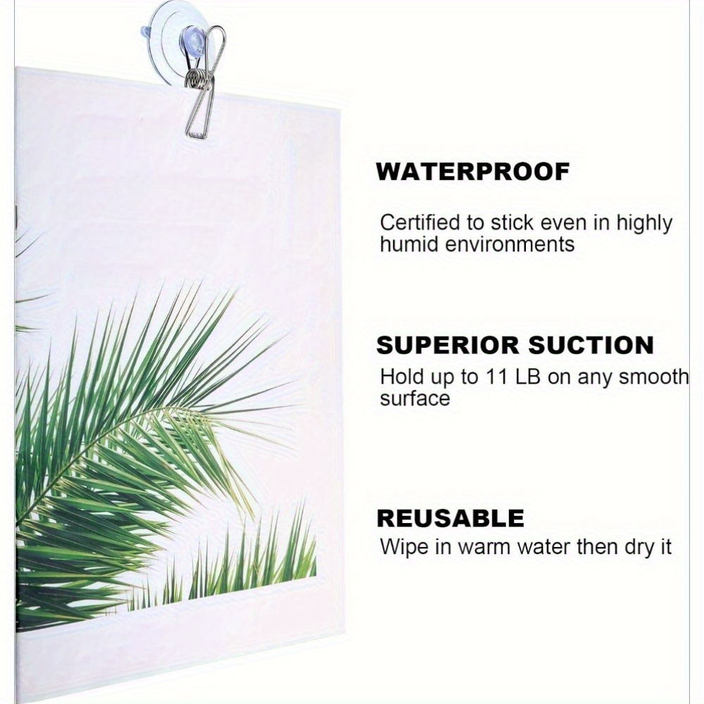 Aristo Suction Towel Holder 2-Pack - Damage-Free Towel Storage for Kitchens, Bathrooms & More!