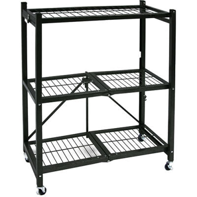 Origami Small Powder-Coated Steel Rack - 100% Pre-Assembled