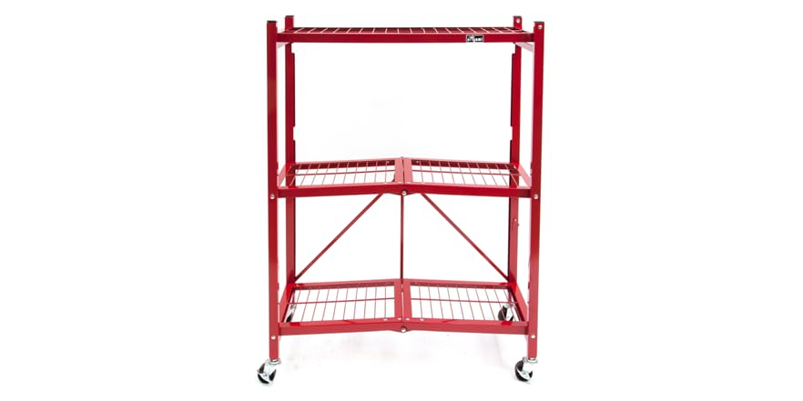 Origami Small Powder-Coated Steel Rack - 100% Pre-Assembled