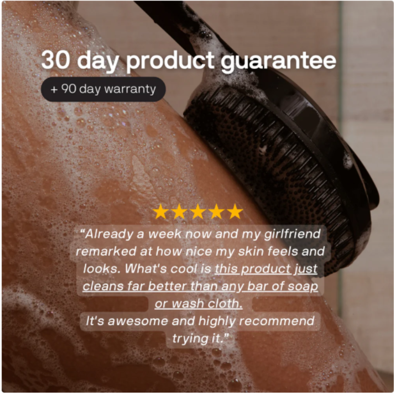 BlackWolf Sonic Scrubber PRO Face & Body Brush