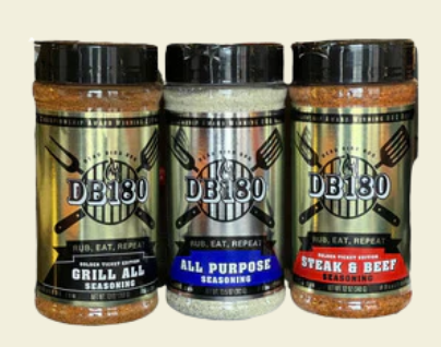 DB180 - Steak Trio Bundle - Grill All, All Purpose, and Steak & Beef