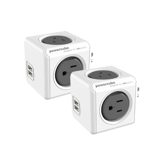 PowerCube 2-Pack - Modular 5-Socket System
