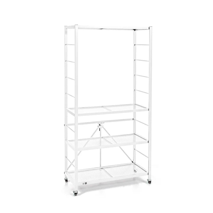 Origami Adjustable Powder Coated Steel Rack with Removable Shelves