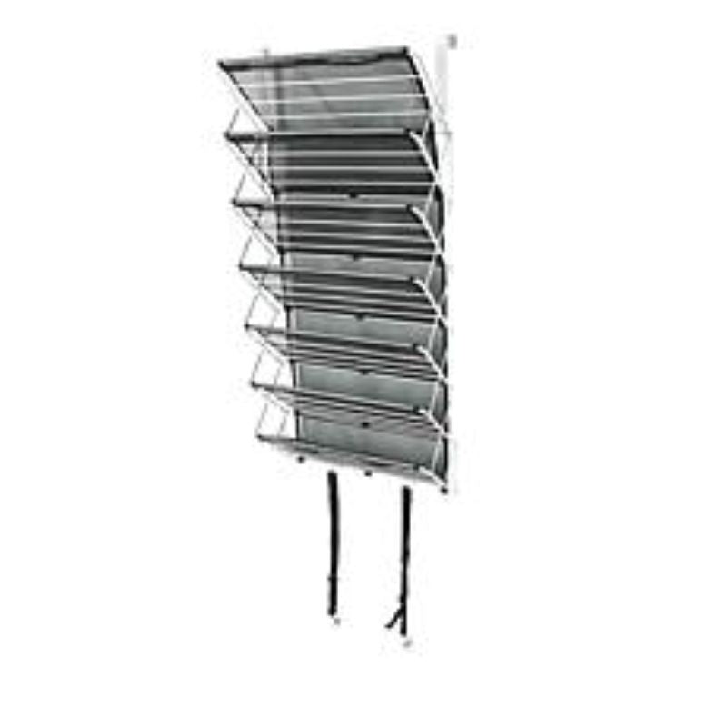 Origami Heavy Duty Over Door 7-Tier Organizer Rack - Closet Kitchen Pantry, Bathroom, Closet - Hangable