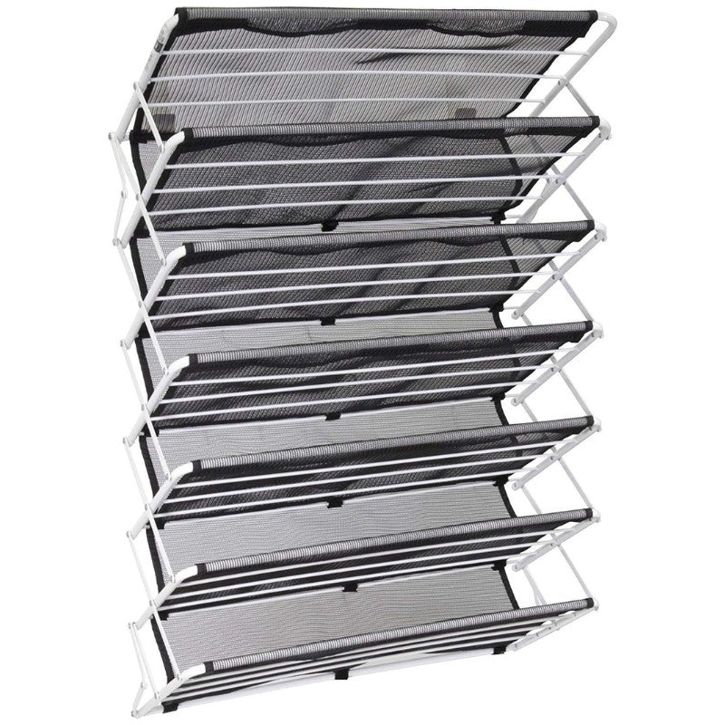 Origami Heavy Duty Over Door 7-Tier Organizer Rack - Closet Kitchen Pantry, Bathroom, Closet - Hangable