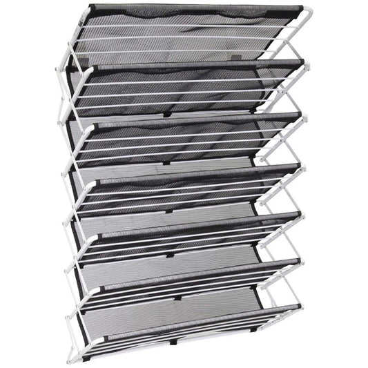 Origami Heavy Duty Over Door 7-Tier Organizer Rack - Closet Kitchen Pantry, Bathroom, Closet - Hangable