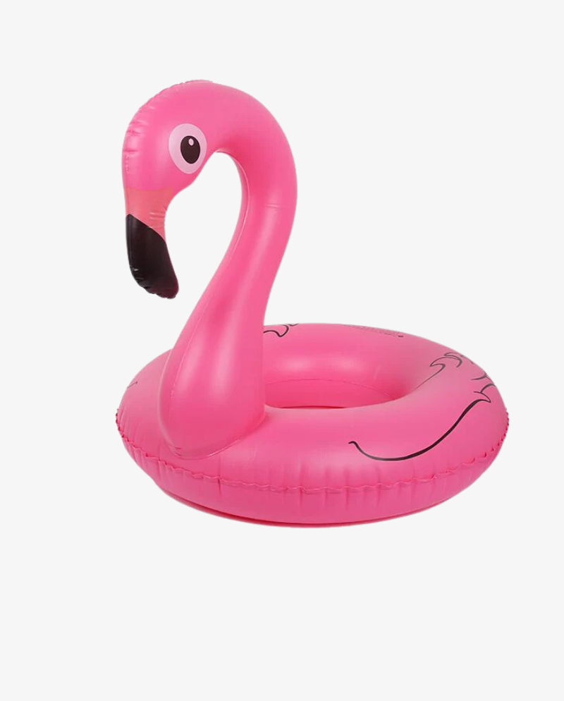 Aqua Jams Pink Flamingo Bluetooth Inflatable Floating Speaker & Cup Holder