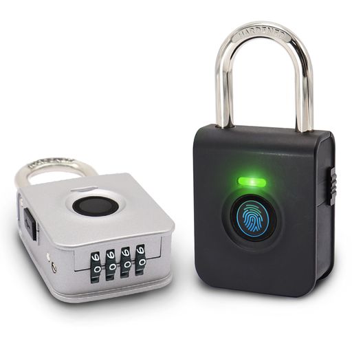 Tokk Smart Dual Function Fingerprint Lock - Great for Luggage, Backpacks and Laptop Bags